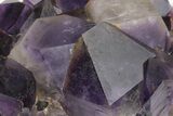 Deep Purple Amethyst Crystal Cluster - DR Congo #223273-3